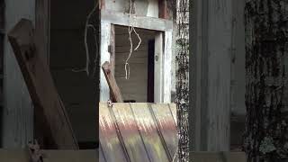 ABANDONED SHARECROPPER HOUSE NEAR JOHN WALLACE’S FARM  MURDER IN COWETA CO GEORGIA [upl. by Gazo]