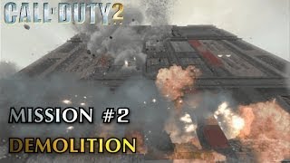 Call of Duty 2  Mission 2  Demolition Soviet Campaign  Veteran [upl. by Ecyak892]