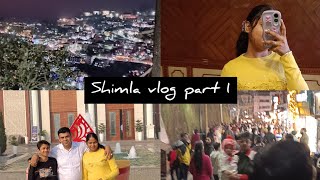 Shimla vlog November part 1 ❤️👀 [upl. by Marcell]