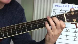 Maxime Leforestier Education sentimentale tuto guitare en Tablanote [upl. by Boony]