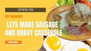 Hey Momma I made your sausage and biscuit casserole [upl. by Onez]