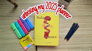 Unboxing my 2025 planner by ekaamibymitali [upl. by Huxham]