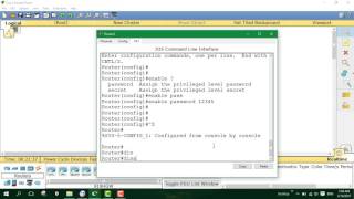 Enable Password  Privileged EXEC mode access [upl. by Garibold]