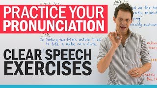 Mouth exercises for CLEAR SPEECH [upl. by Alyahc329]