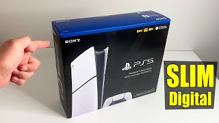 New PS5 Digital Slim  Unboxing Setup Tips amp Gameplay [upl. by Philip]