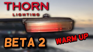 THORN Beta 2 55W SOX Street Light Lantern Warm Up [upl. by Wynn854]