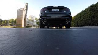 2010 Audi A6 30T Custom Magnaflow exhaust Launch [upl. by Aidyl]