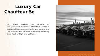 Effortless Travel Begins JFK Airport Car Service [upl. by Ciredor]