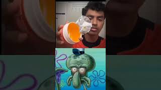 Bro use a super glue hair😂🗿Squidward funny explore meme bombastic viralvideo shorts [upl. by Namdor]