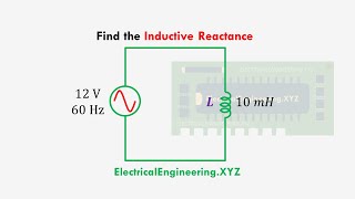 How to calculate Inductive Reactance of Inductor [upl. by Pallas]