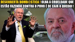 ALEXANDRE GARCIA REVELA DESCOBERTA B0MBSTICA OLHA A CRUELD4DE QUE LULA ESTÁ FAZENDO COM O POVO [upl. by Acenahs]