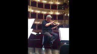 Pinchas Zukerman masterclass at San Carlos Theatre in Naples [upl. by Amaty715]