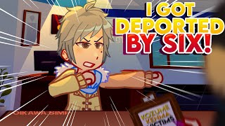 quotI got deported by sixquot  Haikyuu  Gacha meme [upl. by Kcirre]