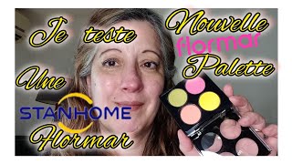 JE TESTE UNE NOUVELLE PALETTE FLORMAR STANHOME KIOTIS  makeup flormar stanhome [upl. by Marceau]