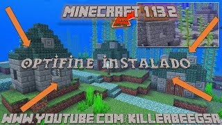 Como instalar optifine en minecraft 113 1131 y 1132 paso a paso desde cero bien explicado [upl. by Ahtamat]