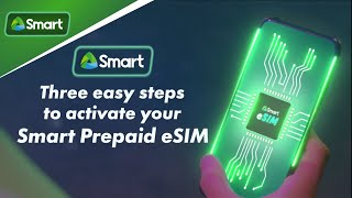 Activate your Smart Prepaid eSIM in 3 easy steps [upl. by Aihcela]