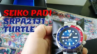 Unboxing the PADI SRPA21J1 quotTurtlequot [upl. by Rapsag859]