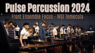 Pulse Percussion 2024 quotGrowquot  Front Ensemble Focus [upl. by Nnahgaem]