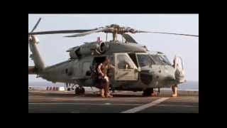 US Navy Aircrew Brief Prep amp Launch HH60H Sea Hawk Helicopter [upl. by Acimot]