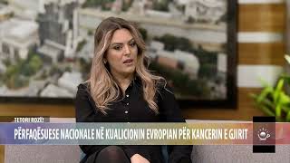 Përfaqësuese nacionale në koalicionin Evropian për Kancerin e gjirit  Ritmi i Ditës TVM2 [upl. by Cram422]