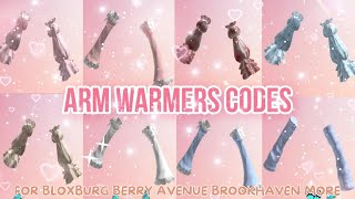 New 3D Layered Arm  Hand Warmer Codes For Bloxburg and Berry Avenue [upl. by Ynnaej403]