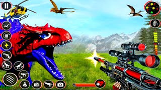 Dinosaur Hunting 3D Zoo Game  Dino Games 2024 – Android Gameplay [upl. by Ahcim]