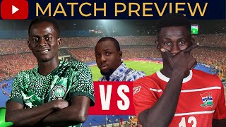 Nigeria Flying Eagles VS Gambia U20  2023 Under 20 AFCON Semifinal  Preview amp Predictions [upl. by Rolland]