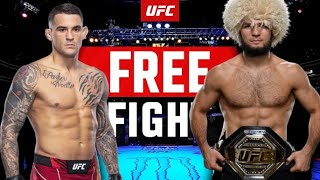 POIRIER vs KHABIB NURMAGOMEDOV  FULL FIGHT  ufc mma [upl. by Kasey]