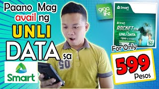 Paano mag avail ng Unli Data sa Smart [upl. by Eicul]