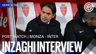 SIMONE INZAGHI INTERVIEW  MONZA 15 INTER 🎙️⚫🔵 [upl. by Jenelle201]