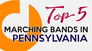 Top 5 High School Marching Bands in Pennsylvania  2021 [upl. by Nunnery]