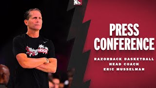 Press Conference Head Coach Eric Musselman Stanford Postgame  RAZORBACK FOOTBALL [upl. by Iew589]