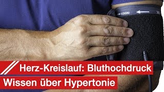 Was ist Bluthochdruck  Hypertonie Warum die Kontrolle des Blutdruckes wichtig ist [upl. by Nayek]