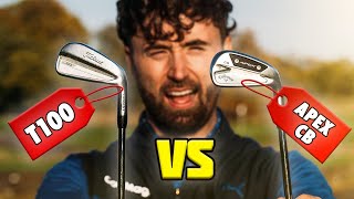 Titleist T100 vs Callaway Apex CB Irons  I’ve Made My DECISION [upl. by Dadirac295]