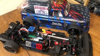 Arrma Infraction V2 complete tear down amp build up for GCRC 130  mph rc in real time [upl. by Powe139]