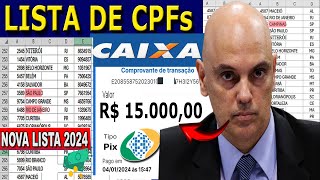 CPFs Que Vão Receber R15000 do Auxílio Brasil pela Caixa  Novas Informações [upl. by Quintus]