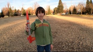 How To Launch an Estes Flash Rocket [upl. by Enileoj]