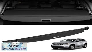 VEVOR Retractable Cargo Cover for Jeep Grand Cherokee 2 Row 20222024 OEM Review [upl. by Dublin]