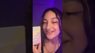 ASMR 🦋  affirmation card… asmr affirmations goodvibes sleepytingles [upl. by Madge]