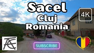 Satul Sacel Comuna Baisoara Judetul Cluj Romania Sacel 4K Transylvania Romania 4K Cluj County [upl. by Forelli65]