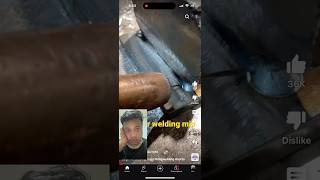 Learn to weld follow this video 12M views welder stickwelding shorts short weld [upl. by Hanway951]