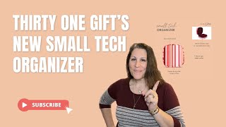 Thirty One Gifts Small Tech Organizer [upl. by Alihet65]