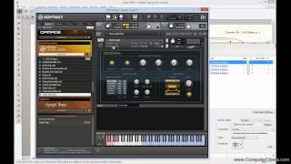 Finale Tuto 3a  Finale 2014 et Kontakt 5 en mono instrument [upl. by Tunnell]