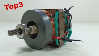 Best Top3 Amazing Electric 220V Free Energy Generator30KW With Coppercoil Using Magnet Armature wire [upl. by Kcolttam]