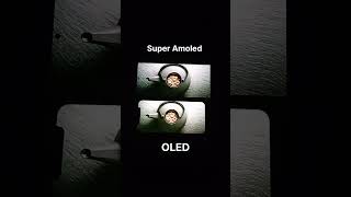 Oled vs super Amoled display which is best  shorts [upl. by Trutko345]