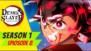 Demon Slayer S1 Ep 8 in Hindi  Complete Episode 8 Explanation [upl. by Stedmann]