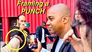 SELFIE MODE Fight Camerawork Framing a Punch w Centerline Visualization 🤜🎥☯️ JFH Action Film School [upl. by Stodder539]