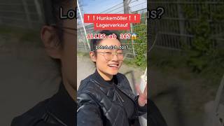 HUNKEMÖLLER LAGERVERKAUF😱 alles ab 3€ berlin berlinvlog [upl. by Nally]