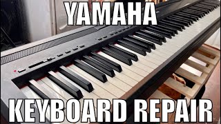 Taking apart a Yamaha P95 Digital Piano to fix random note issue [upl. by Thora121]