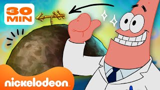 SpongeBob  30 minut pod głazem Patryka ⭐️  Nickelodeon Polska [upl. by Felicia442]